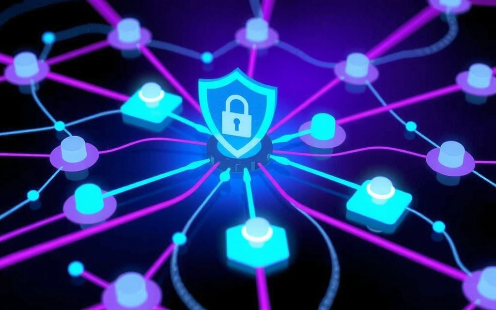 Illustration einer sicheren Datenübertragung